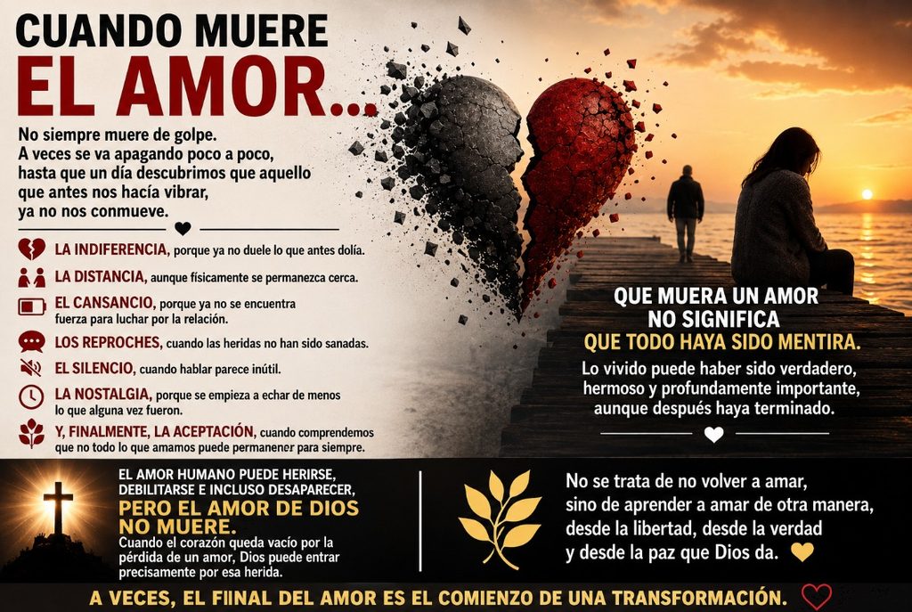 Escuela de Vida. Cuando muere el amor...